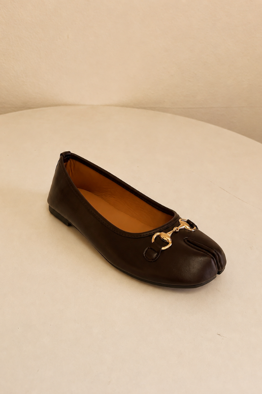 BIANA | Horsebit Tabi Ballet Flat