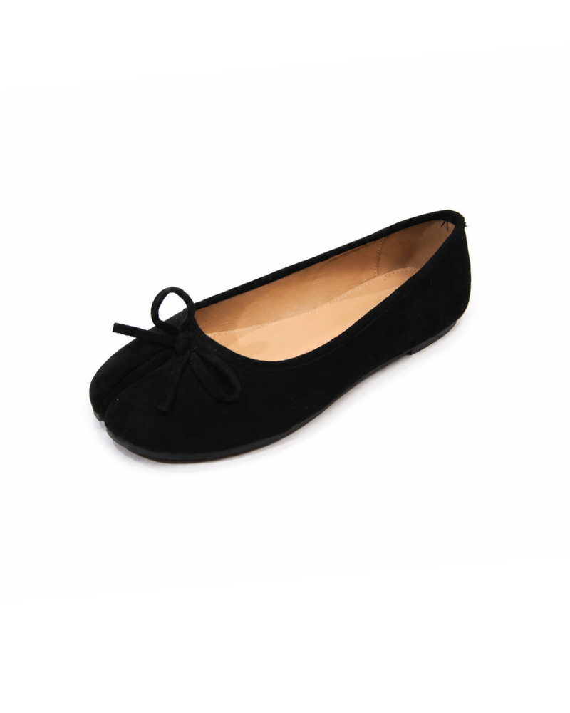 Koko | Velvet Tabi Split Toe Flats