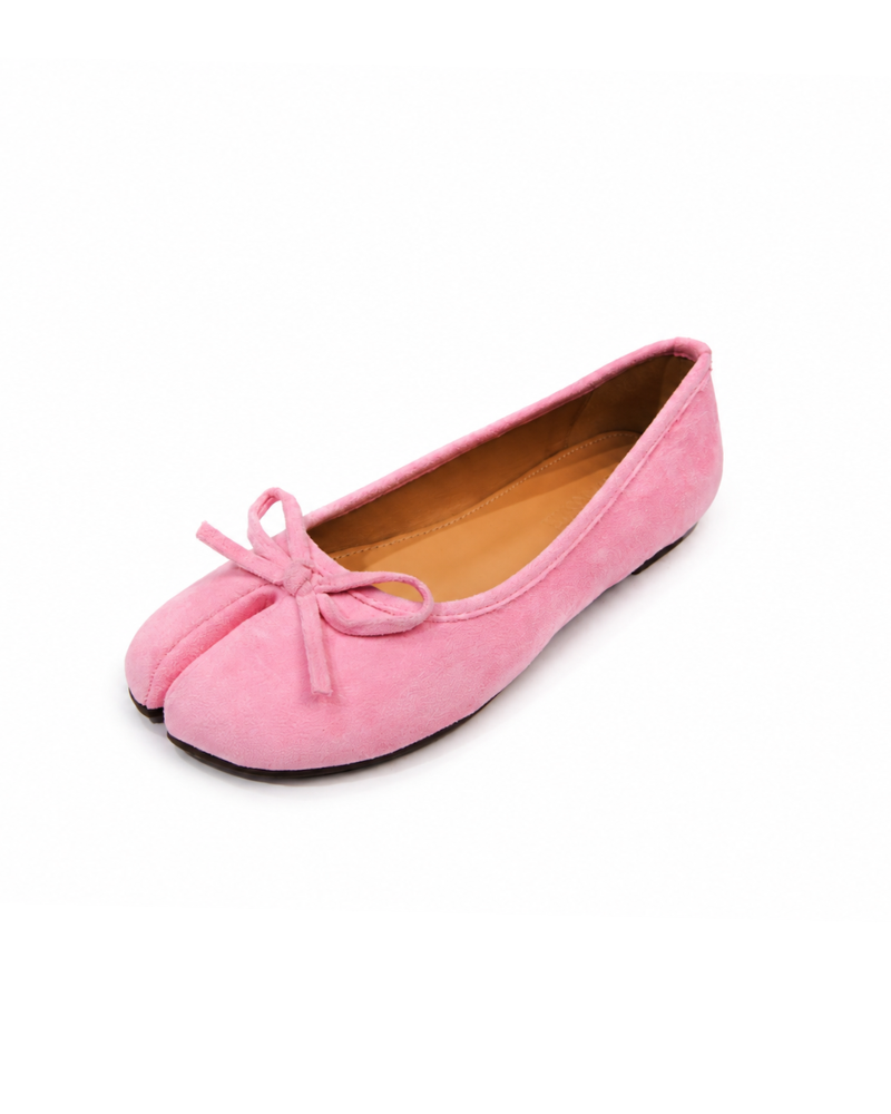 Koko | Velvet Tabi Split Toe Flats