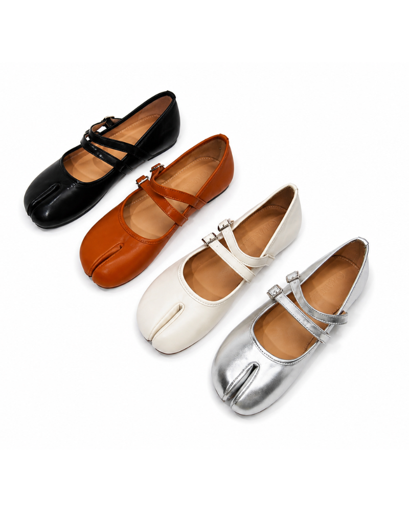 CAKE | Women Maryjane Split Tabi Toe Flats