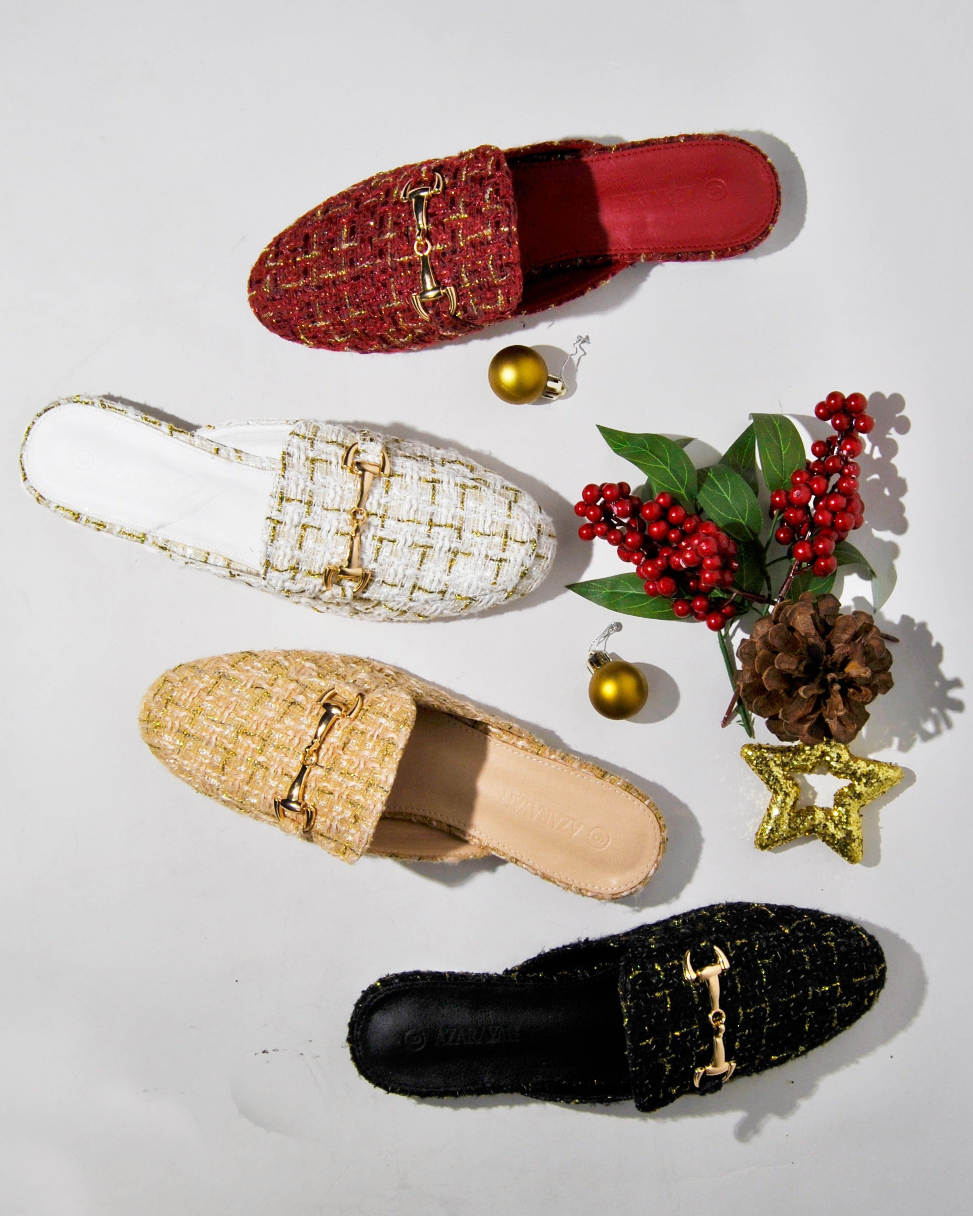 Makai | Luxe Flat Pendant Tweed Collection