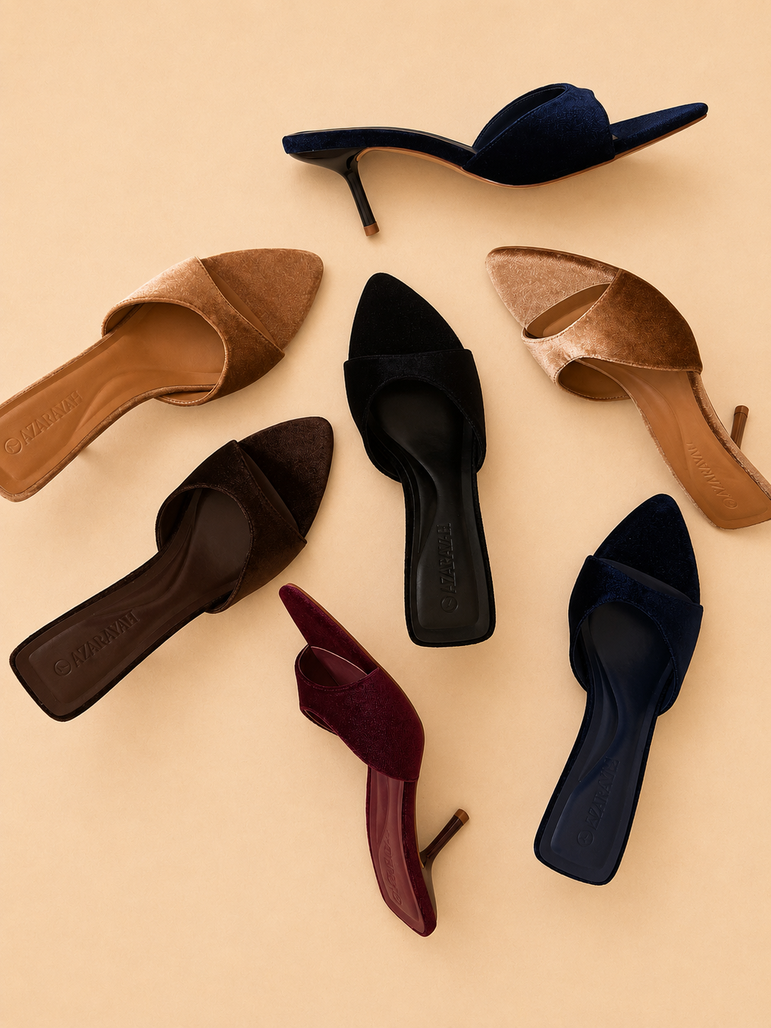Jawbreaker | Velvet Pointy Heel