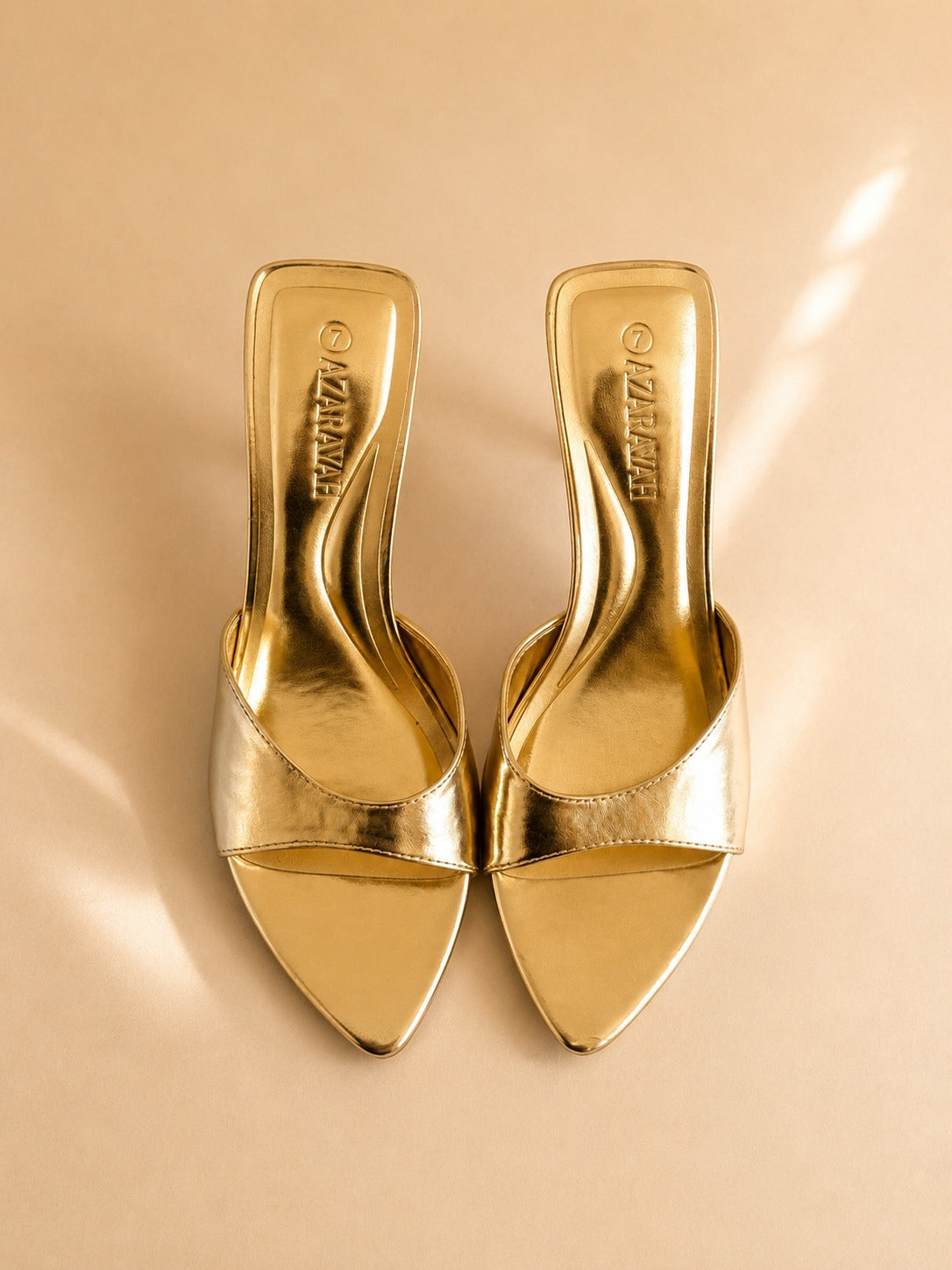 JAWBREAKER - Pointed Toe Mule Kitty Heels