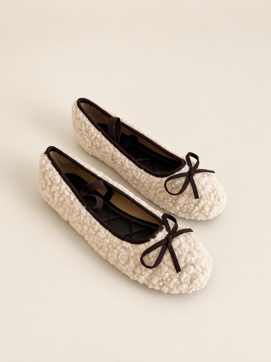 Teddy Bears | Women’s Teddy Bow Ballet Flats