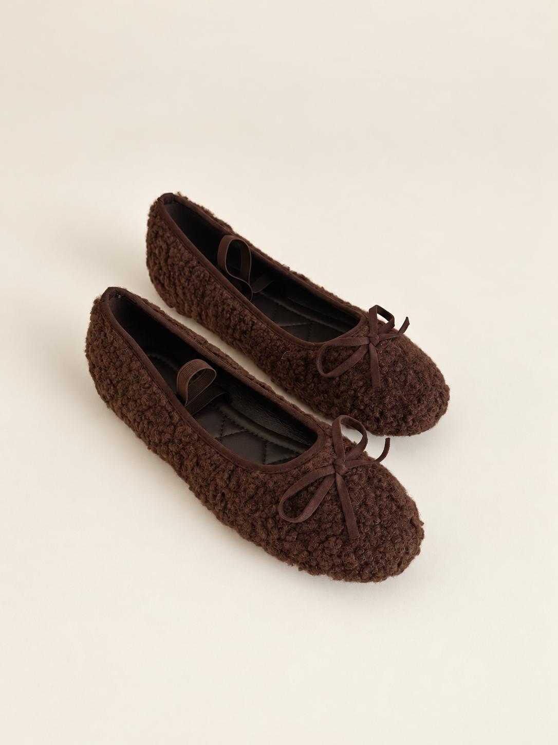 Teddy Bears | Women’s Teddy Bow Ballet Flats