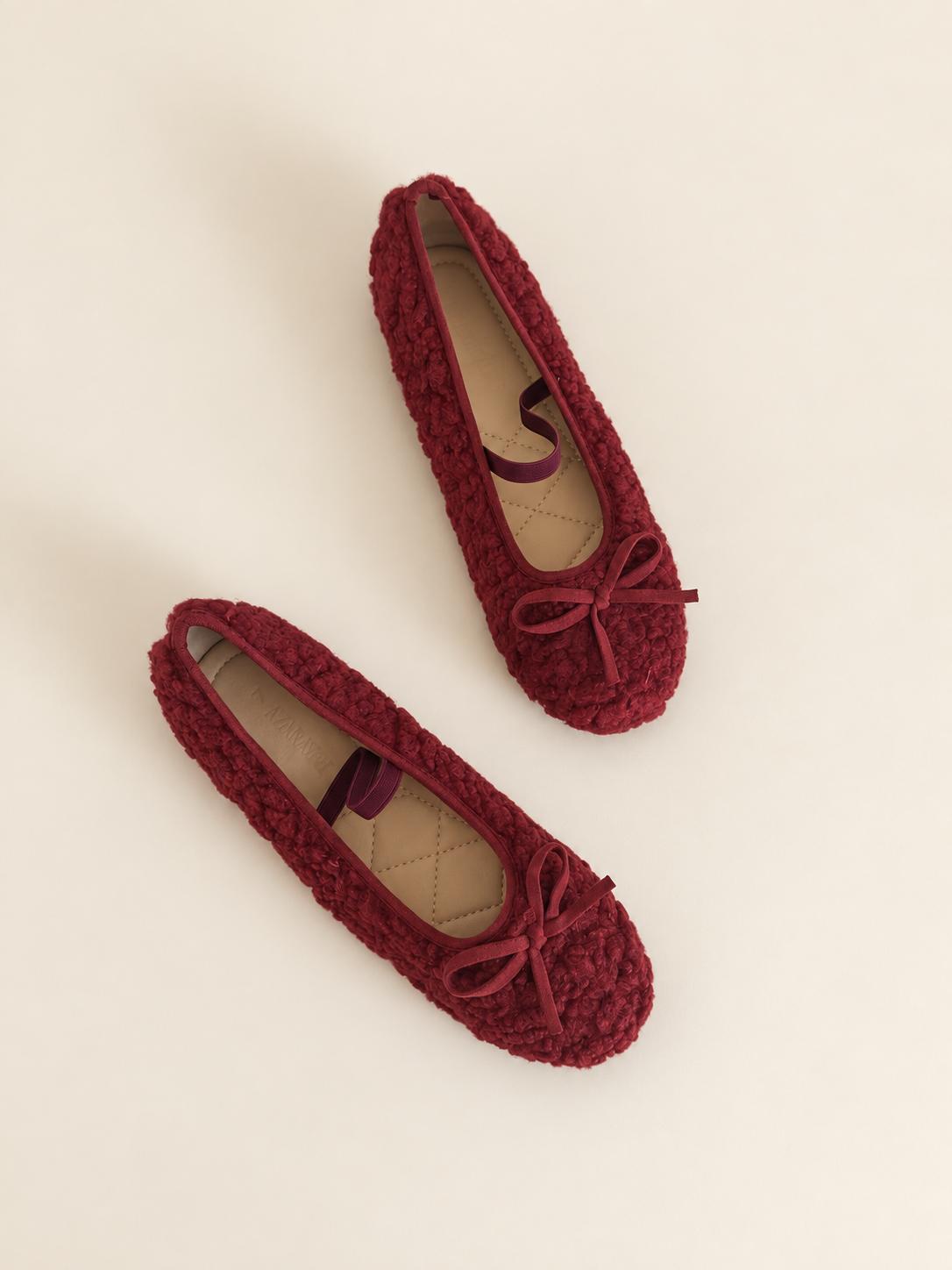 Teddy Bears | Women’s Teddy Bow Ballet Flats