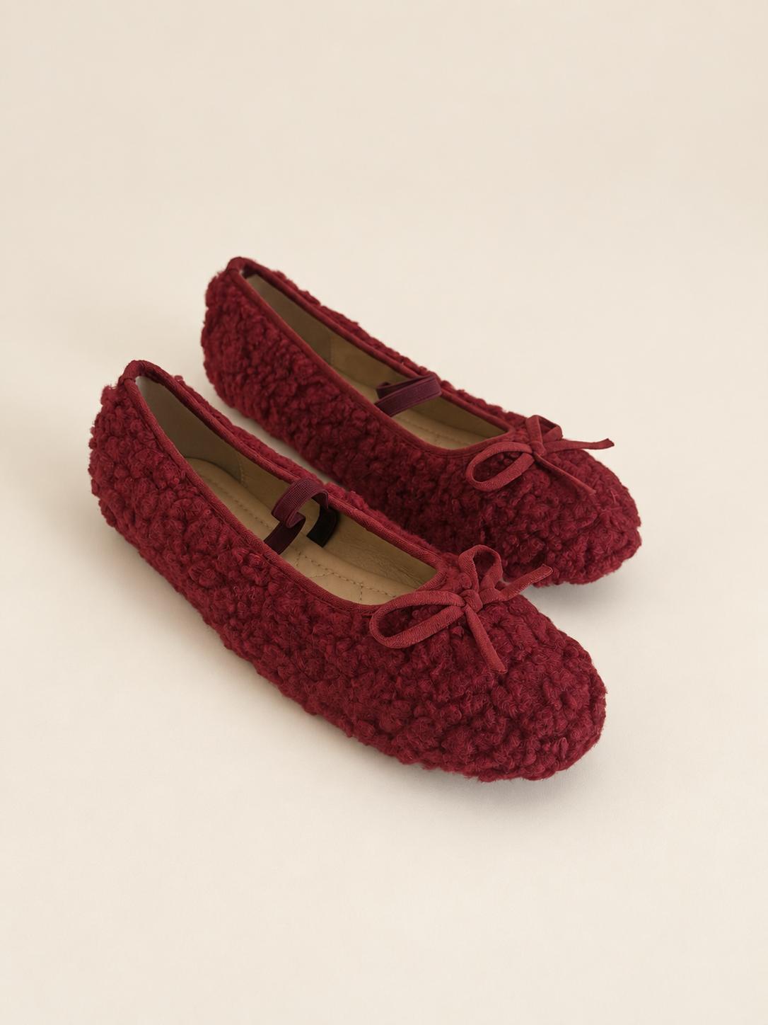 Teddy Bears | Women’s Teddy Bow Ballet Flats