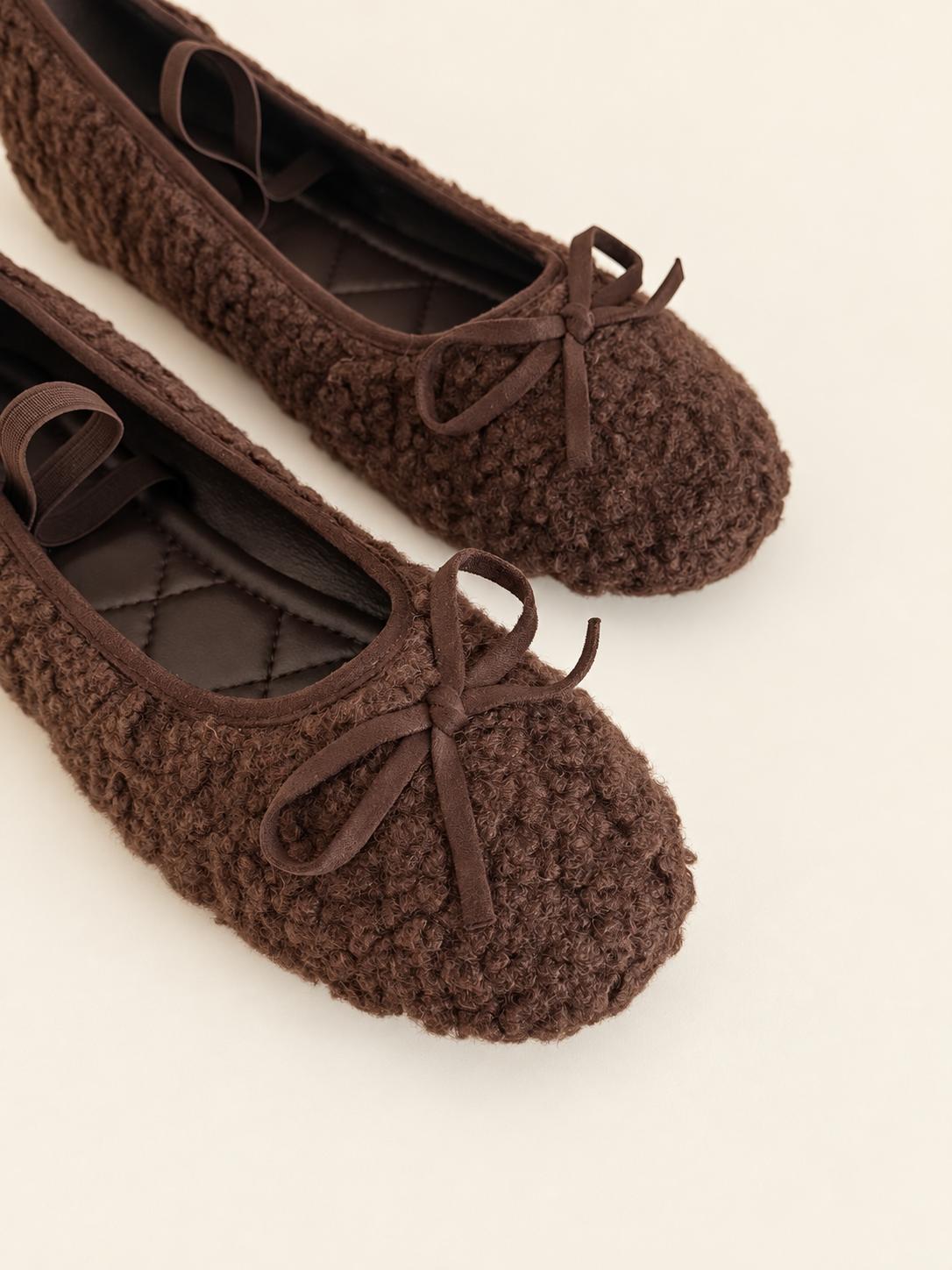 Teddy Bears | Women’s Teddy Bow Ballet Flats