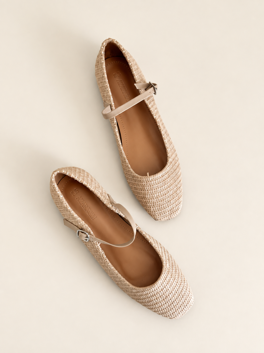 Another Life | Mary Jane Microfiber Ballet Flat