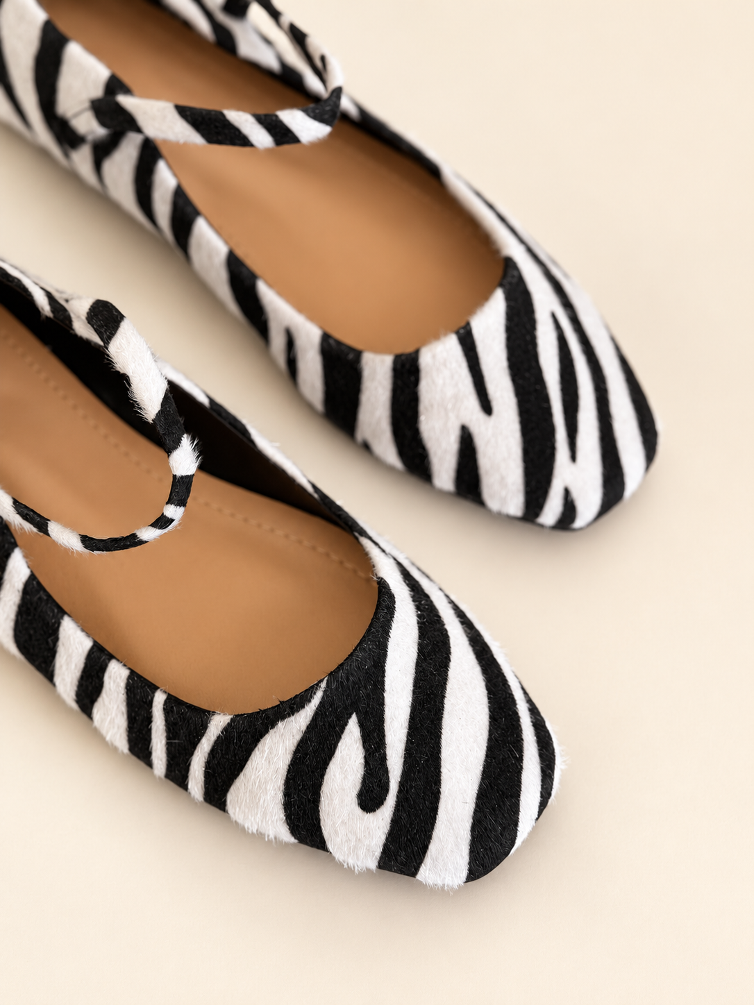 Another Life | Mary Jane Microfiber Ballet Flat