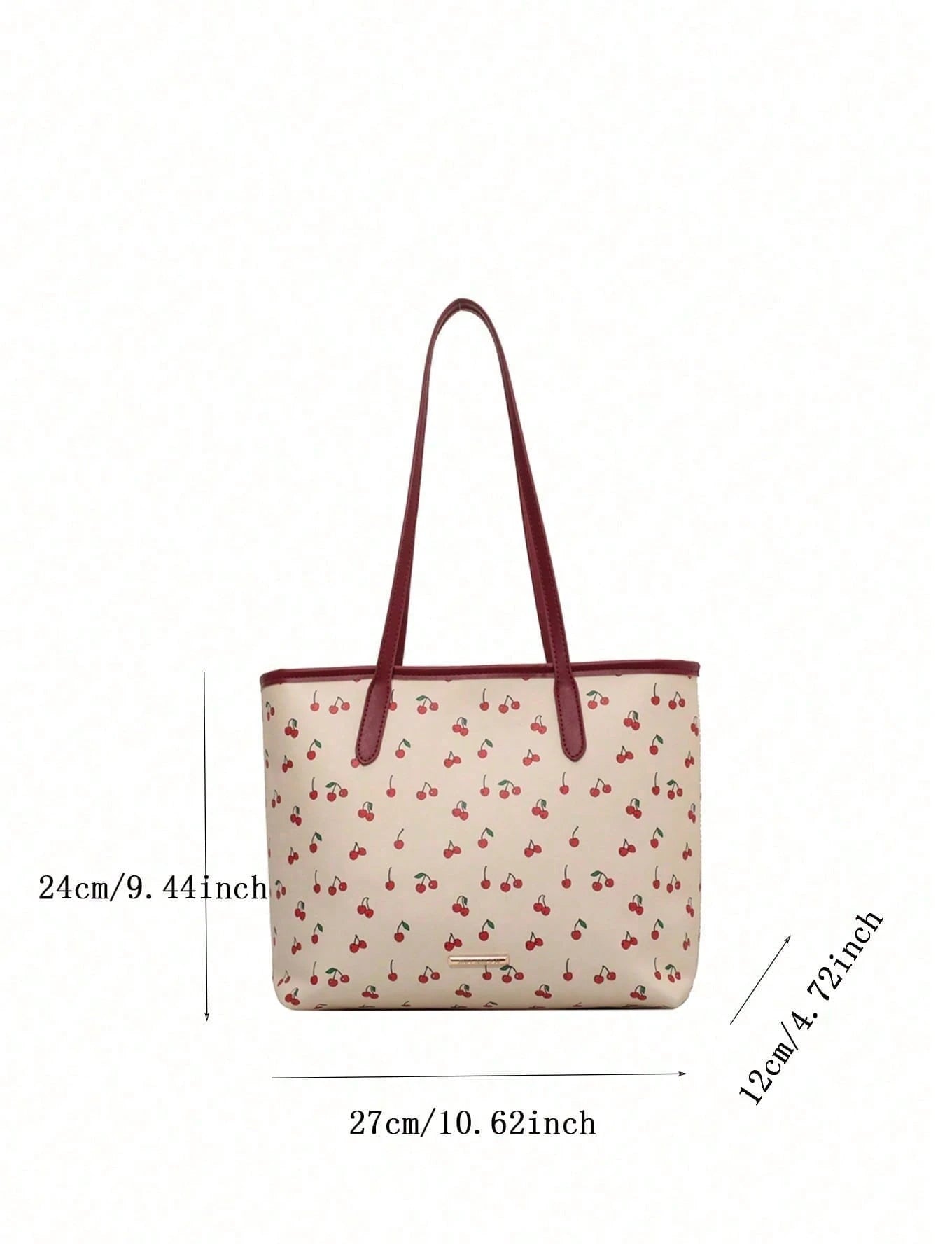 Cherry Pop Canvas Tote Bag