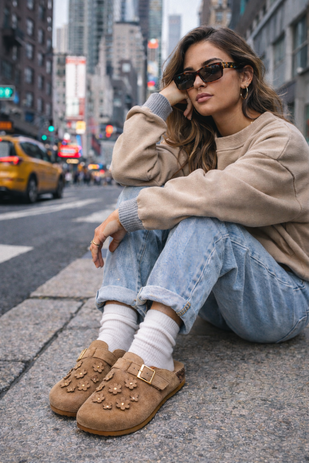 Bloom | Flower Flatbed Clog