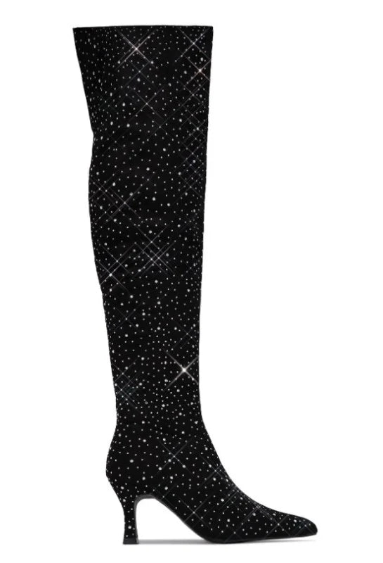 Brillante | Boots Rhinestone Over-the-Knee Collection