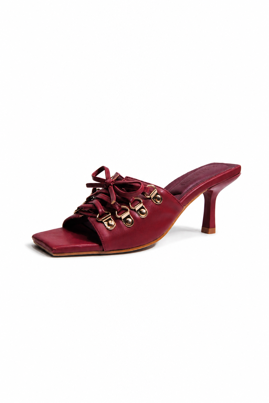 CORSET | Lace-Up Mule Heels