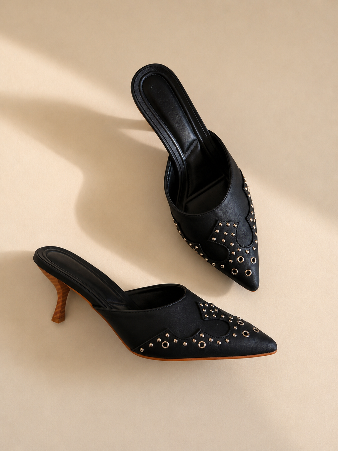 Corset | Lace-Up Mule Heels